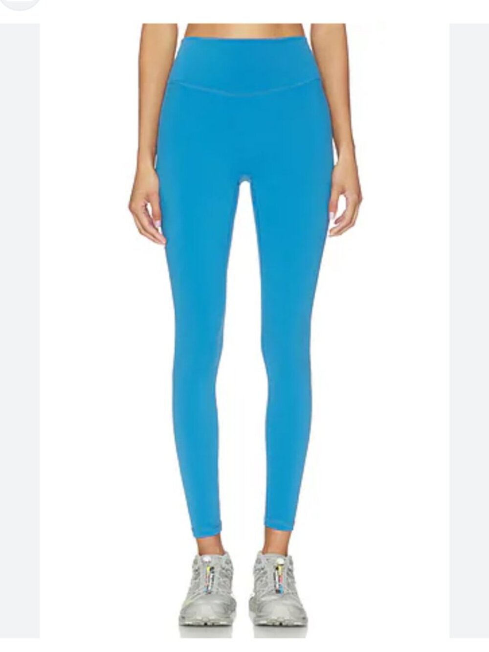 🌟 SET ACTIVE 🌟 X REVOLVE SEAMLESS ACTIVE LEGGINGS BLUE CAPRI SZ M
